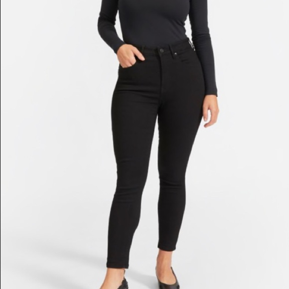 Everlane Curvy Authentic Stretch High Rise Skinny